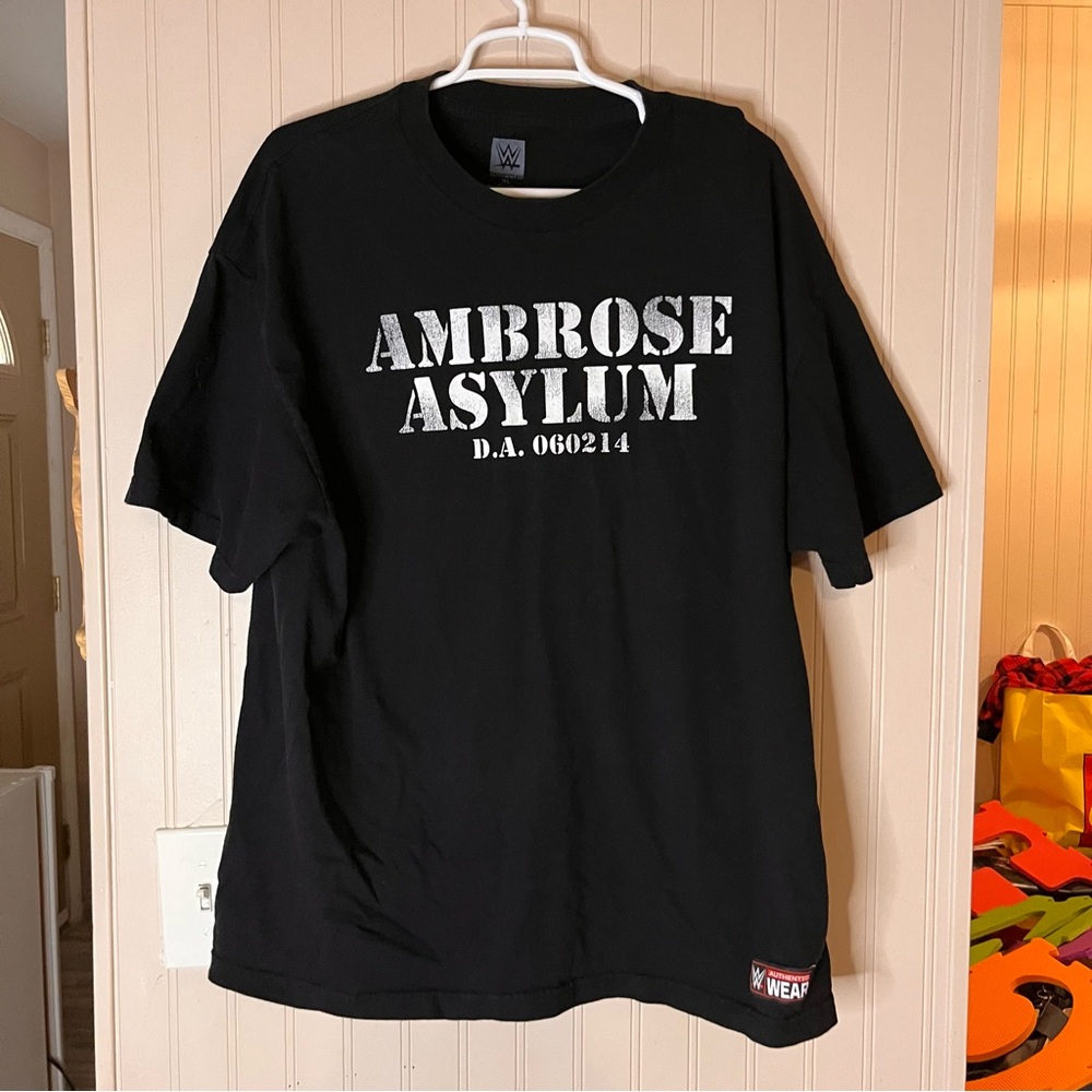WWE Dean Ambrose "Ambrose Asylum" Authentic T-shirt XL
